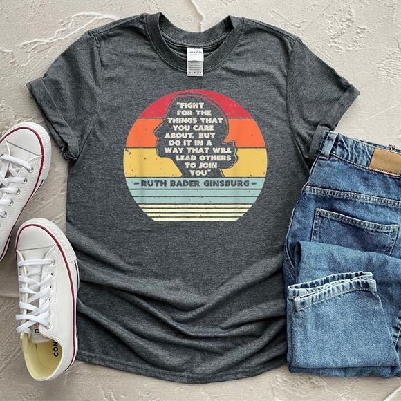 Ruth Bader Ginsburg Shirt, Notorious T-Shirt, Women's Rights Equality Shirts - Picture 1 of 2